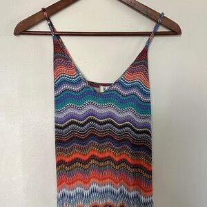 Colorful Zigzag Maxi Dress
